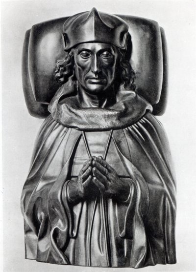 Efígie de Henrique VII na Abadia de Westminster (ouro) de Pietro Torrigiano