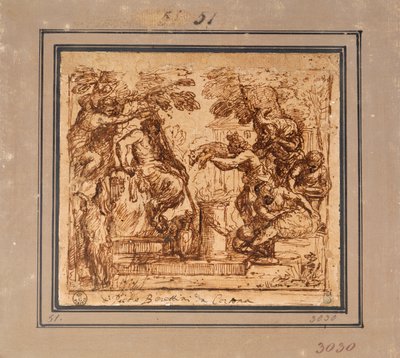 Estudo para a Oferta à Pan de Pietro da Cortona