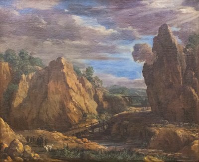 As Minas de Alumínio em Tolfa, c.1630 (óleo sobre tela) de Pietro da (1596 1669) Cortona