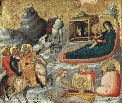 A Natividade e outros episódios da infância de Cristo de Pietro da Rimini