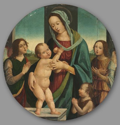 Virgem e Menino com João Batista e Anjos de Pietro del Donzello