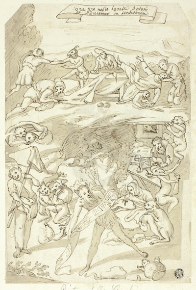 Tentação de Santo António de Pietro della Vecchia