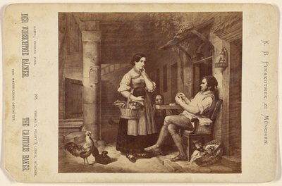 O Padeiro Cauteloso O Padeiro Cauteloso. [pintura de Conrad Kreul] de Piloty and Loehle