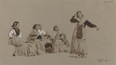Dançarinos espanhóis de Pio Joris