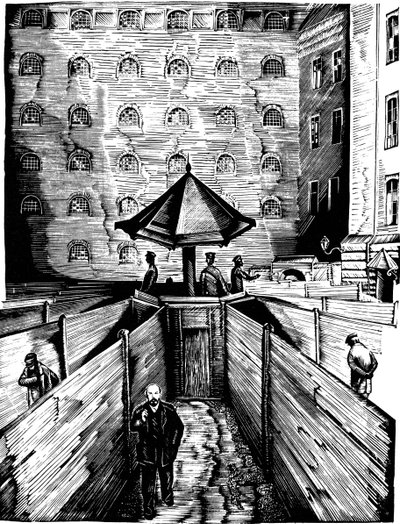 Ilustração do livro Vida de Lenin, 1936. de Piotr Nicholaevich Staronosov