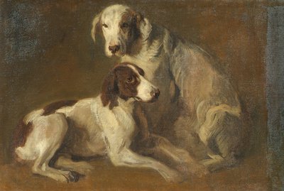 estudo de cachorro de Piotr von Michalowski