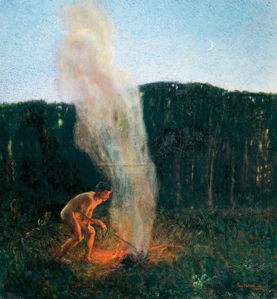 Coluna de fumo de Plinio Nomellini