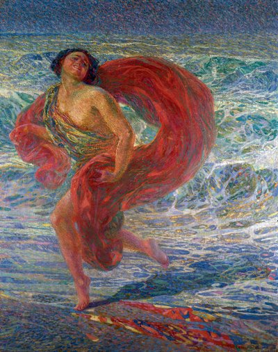 Isadora Duncan. Gioia tirrena, 1914. de Plinio Nomellini