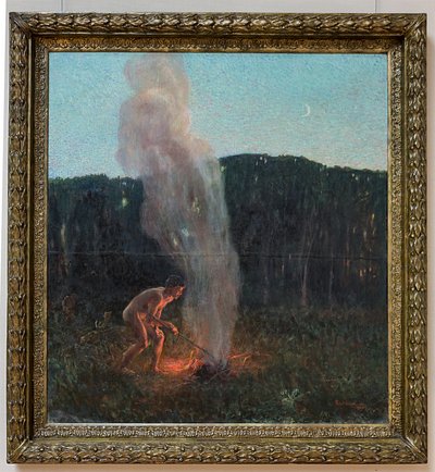 A coluna de fumaça de Plinio Nomellini