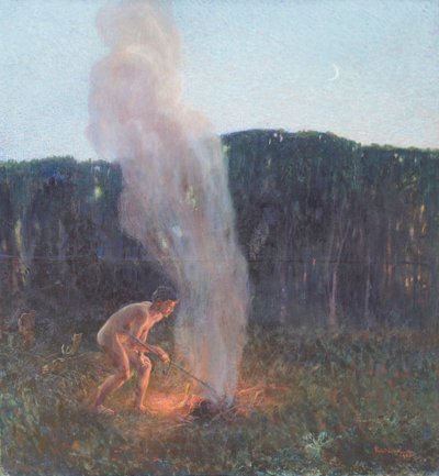 A coluna de fumo de Plinio Nomellini