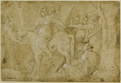 Voo de Clélia de Polidoro da Caravaggio