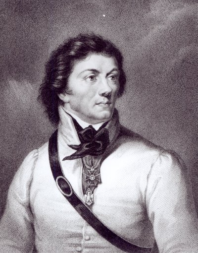 Retrato de Tadeusz Kosciuszko, gravado por William Holl (1807-71), c.1840 de Polish School