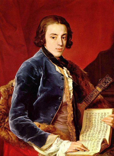 Alemão: Retrato de João Marquês de Monthermer de Pompeo Batoni