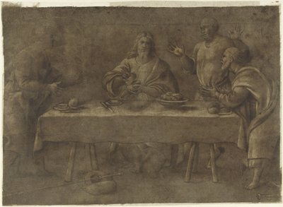Refeição em Emaús de Pomponio Amalteo (attributed to)
