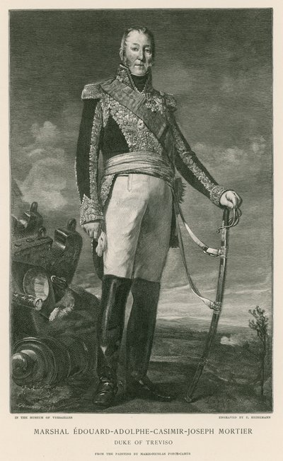 Marechal Edouard Adolphe Casimiro Joseph Mortier de Ponce Camus. Marie Nicholas