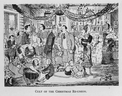 Culto da Reunião de Natal (litho) de Pont