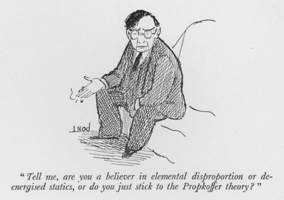 "Diga-me, você acredita em desproporção elementar ou estática desenergista, ou apenas se mantém na teoria Propkoffer?" (litho) de Pont