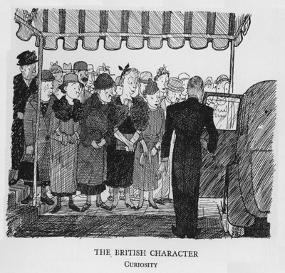 O Personagem Britânico, Curiosidade (litho) de Pont