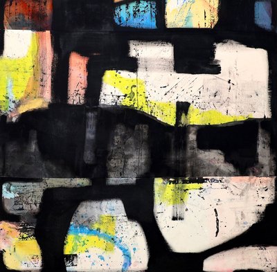 Camadas gráficas abstratas de Poonam Choudhary