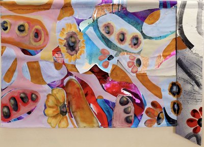 Flores abstratas vibrantes de Poonam Choudhary