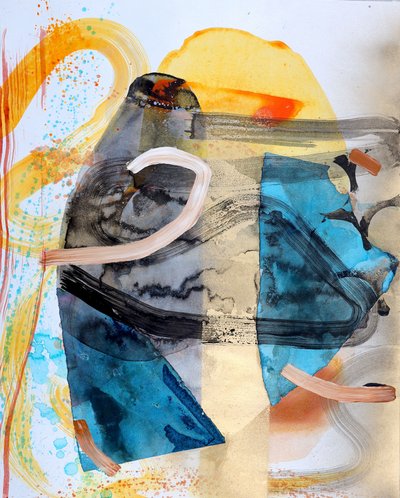 Movimento abstrato vibrante de Poonam Choudhary