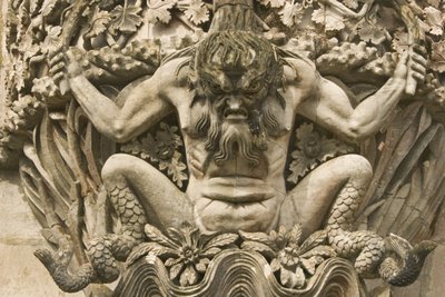 Gárgula de um monstro marinho de Portuguese School