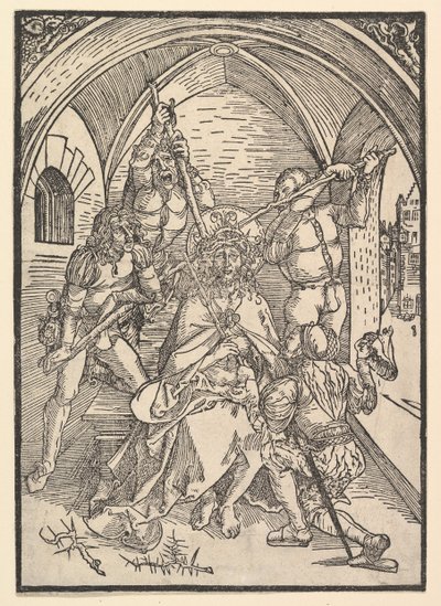 Cristo coroado de espinhos, c. 1500. de Possibly Albrecht Dürer