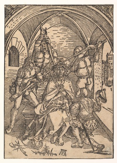 Cristo coroado de espinhos, c. 1500. de Possibly Albrecht Dürer