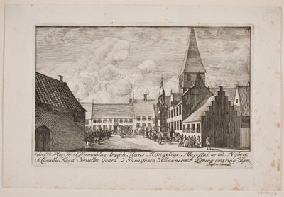Frederik V em Nyborg de Poul Isac Grønvold