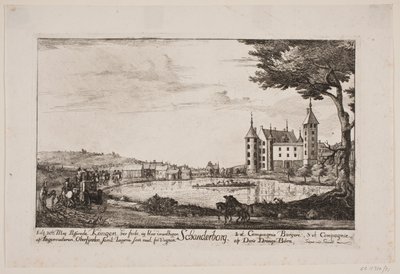 A chegada de Frederik V ao Castelo de Skanderborg de Poul Isac Grønvold