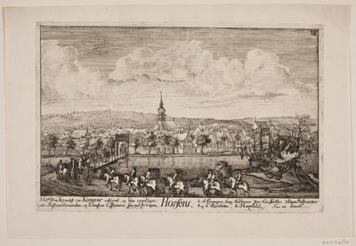 Entrada de Frederick V em Horsens de Poul Isac Grønvold