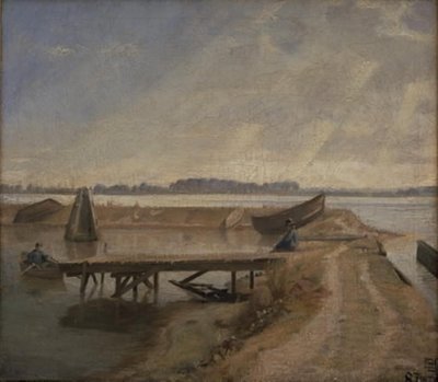 Dia de setembro em Kalvebodstrand de Poul S. Christiansen