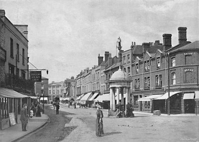 Chelmsford: rua principal, c1896 de Poulton and Co