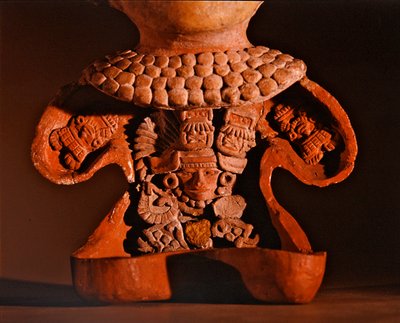 Figura com frente removível, Cultura Teotihuacan (cerâmica) (detalhe de 394483) de Pre Columbian Pre Columbian