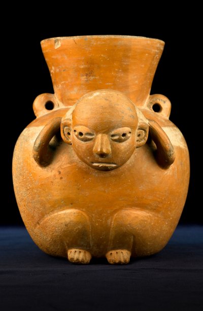 Jarra de transporte / Arte pré-colombiana (terracota) de Precolombian Precolombian