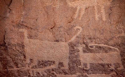 Petróglifos, Parque Histórico Nacional da Cultura do Chaco, 2014 (foto) de Precolombian Precolombian
