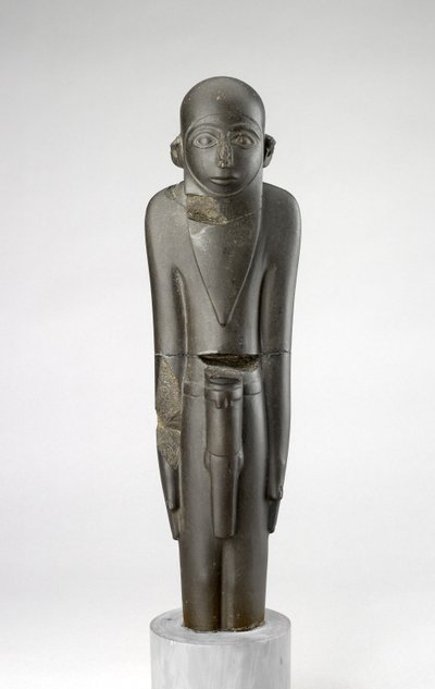 Estátua (MacGregor Man) (basalto) de Predynastic Period Egyptian