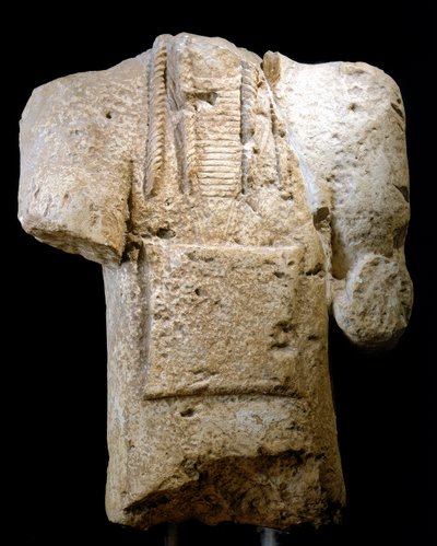 Busto de um Nuraghe Archer, de Monte Prama (Cabras) de Prehistoric Prehistoric