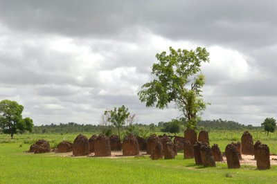 Pré-história: Círculo megalítico de pedras de Wassu, Gâmbia (foto) de Prehistoric Prehistoric
