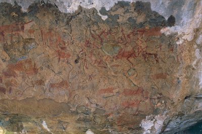 Animais selvagens (pintura de cavernas) de Prehistoric Prehistoric