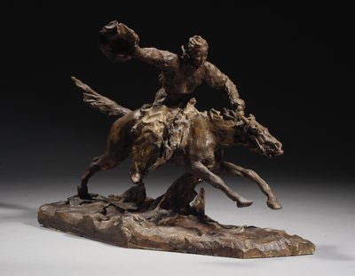 Cavaleiro (gesso) de Prince Paul Petrovic Troubetzkoy