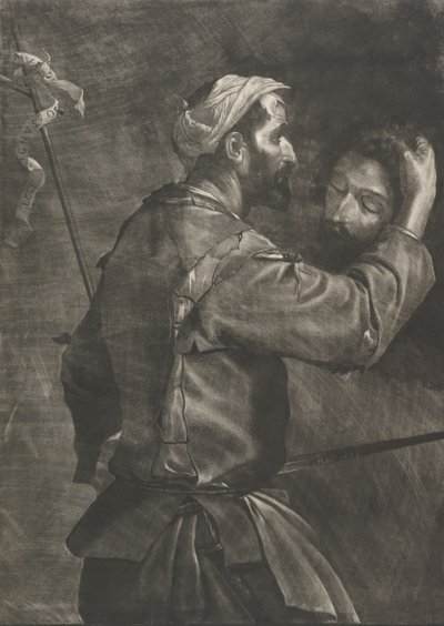 O Grande Carrasco com a Cabeça de São João Batista, 1658. de Prince Rupert
