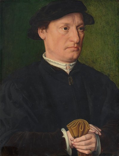 Um membro da família de Hondecoeter [anverso] de Probably Antwerp 16th Century