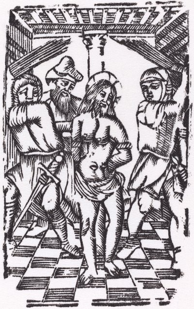 A Flagelação de Probably French 16th Century