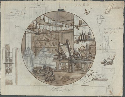 Oficina Litográfica de Probably French 19th Century