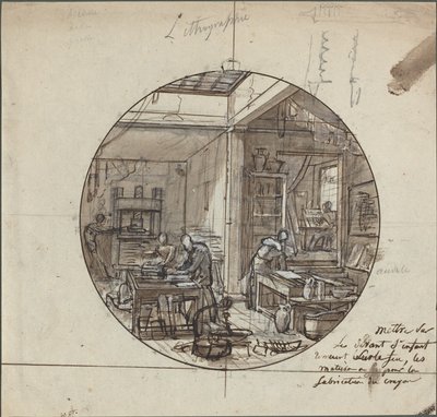 Oficina Litográfica de Probably French 19th Century