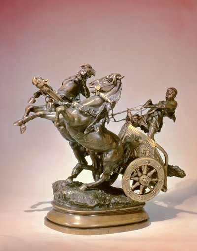 Cocheiro (bronze) de Prosper Lecourtier
