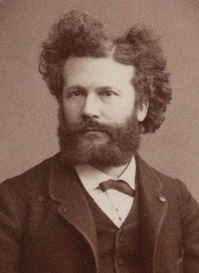 Retrato de Camille Flammarion 1842-1925, 1884. de Prudent René Patrice Dagron