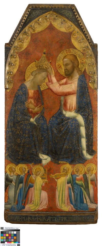 A Coroação da Virgem de Puccio di Simone