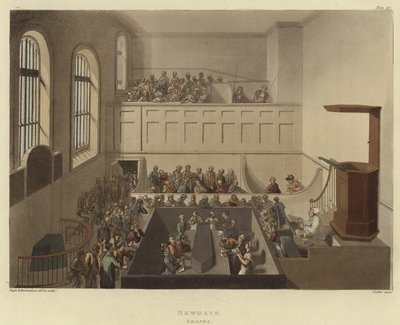 Novo portão de Pugin and Rowlandson